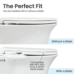 LUXE Comfort Fit Toilet Seat